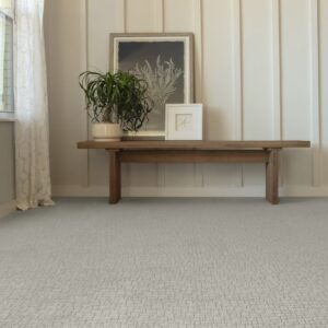 wall to wall carpet with subtle pattern