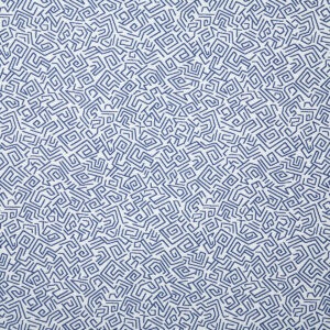 blue textile fabric swatch