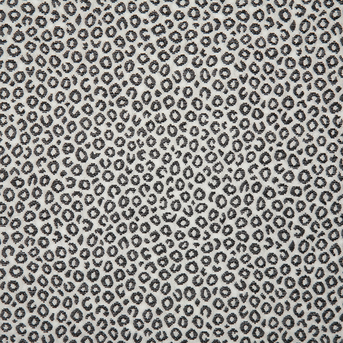 dark leopard pattern fabric swatch