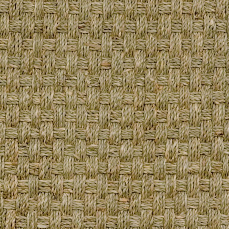 natural seagrass swatch basketweave
