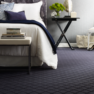 navy pattern luxury carpet