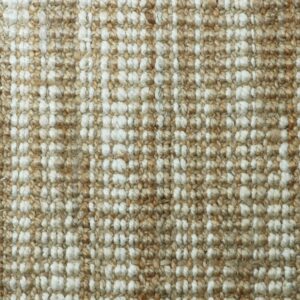 tan and white jute swatch