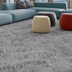 black and grey carpet tile