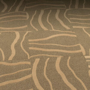 pattern carpet tile brown and tan