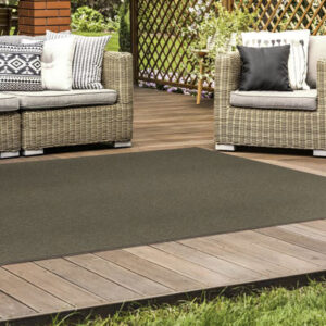 outdoor rug with wicker furniture
